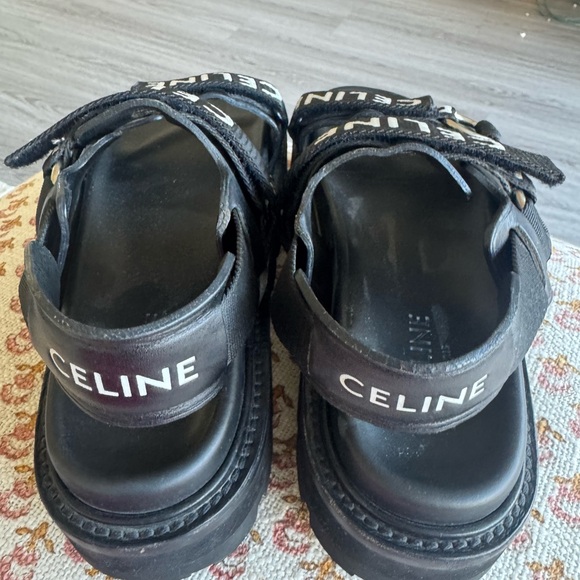 Celine Lug Sole Sandals - Picture 4 of 9